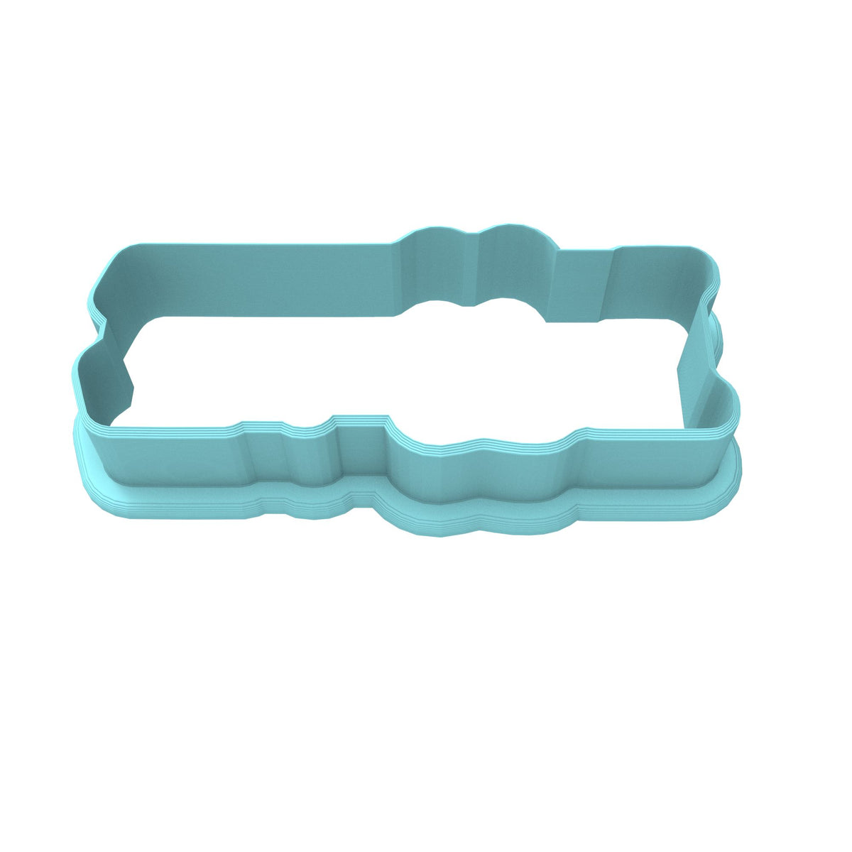 Love Dog Paw Horizontal Cookie Cutter | Stamp | Stencil #1