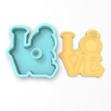 Love Engagement Cookie Cutter | Stamp | Stencil #1