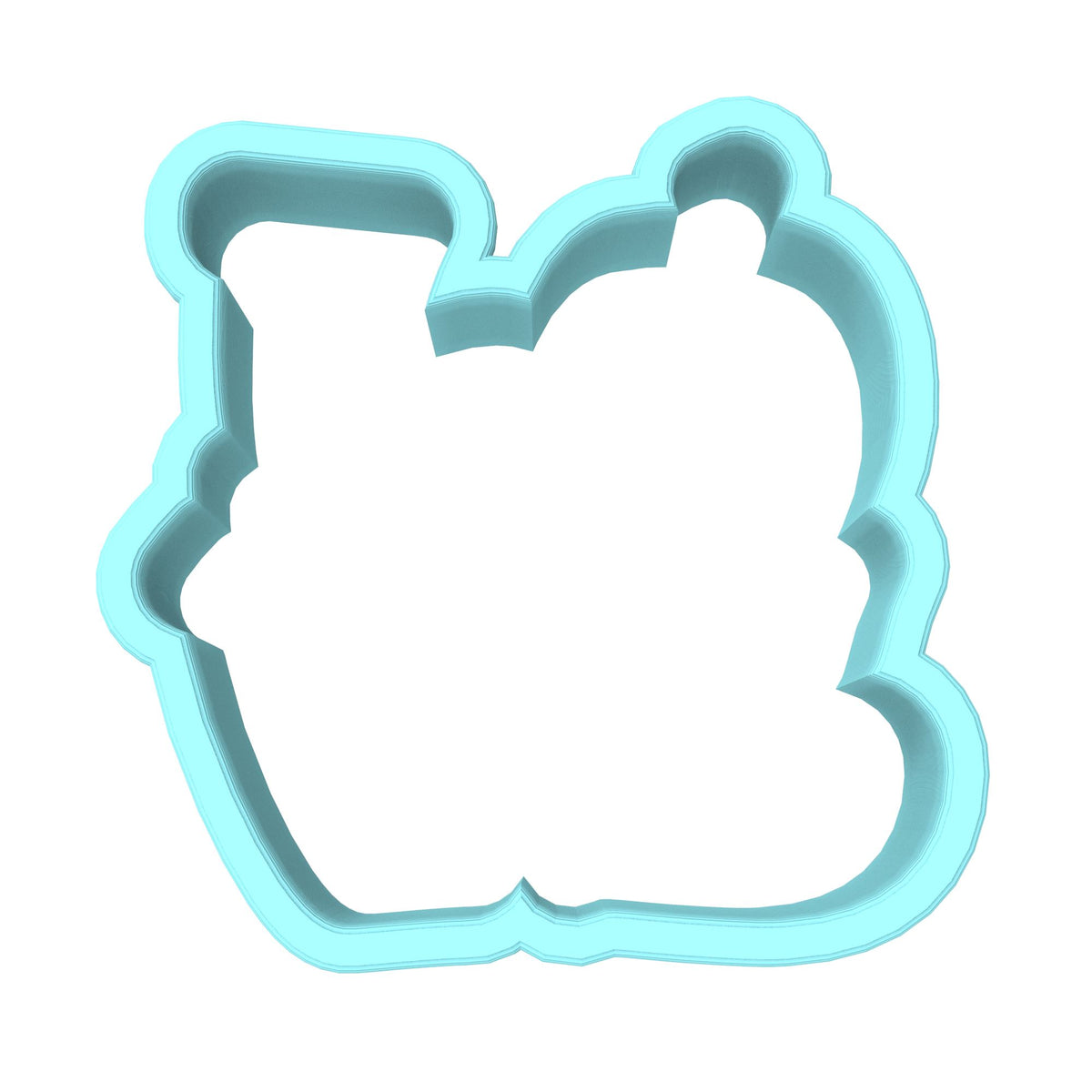Love Pumpkin Cookie Cutter | Stamp | Stencil #1 Halloween / Fall Cookie Cutter Lady 2 Inch Small Cupcake Cutter Only No