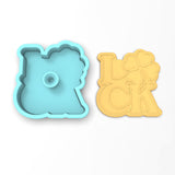 Luck Clover Shamrock Cookie Cutter | Stamp | Stencil #1