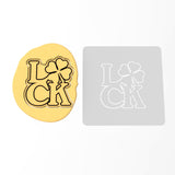 Luck Clover Shamrock Cookie Cutter | Stamp | Stencil #1