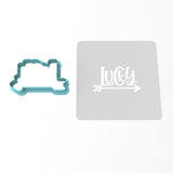 Lucky Cookie Cutter | Stamp | Stencil #1