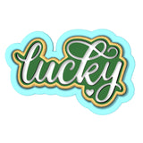Lucky Cookie Cutter | Stamp | Stencil #2 Wedding / Baby / V Day Cookie Cutter Lady 