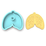 Lungs Cookie Cutter | Stamp | Stencil #1 Halloween / Fall Cookie Cutter Lady 