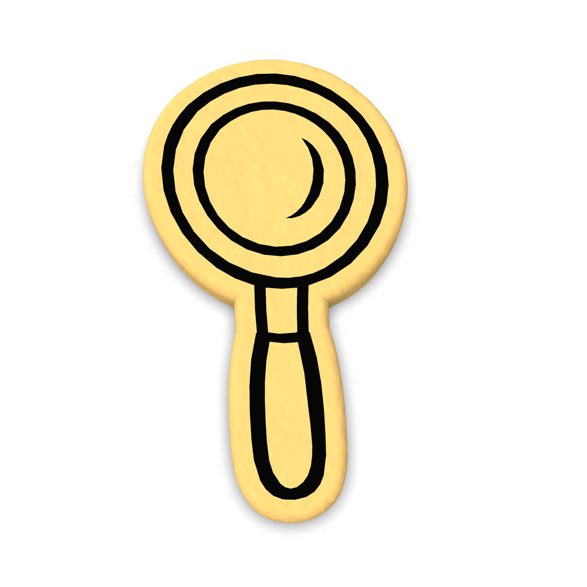 Magnifying Glass Cookie Cutter | Stamp | Stencil #1