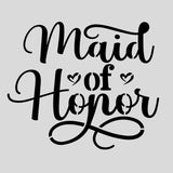 Maid of Honor Cookie Cutter | Stamp | Stencil #1