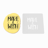 Make a Wish Cookie Cutter | Stamp | Stencil #1