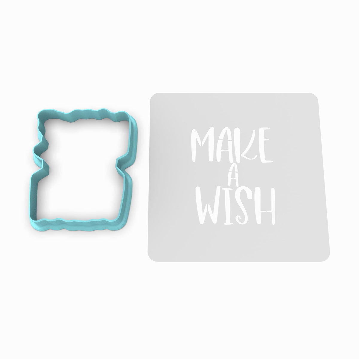 Make a Wish Cookie Cutter | Stamp | Stencil #1