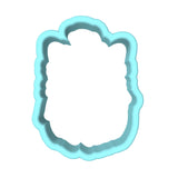 Maltese Cookie Cutter | Stamp | Stencil #1 Animals & Dinosaurs Cookie Cutter Lady MINI - 2 Inches (5cm) Cookie Cutter ONLY (Outline) 