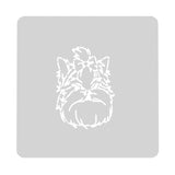 Maltese Cookie Cutter | Stamp | Stencil #1 Animals & Dinosaurs Cookie Cutter Lady MINI - 2 Inches (5cm) Stencil ONLY 