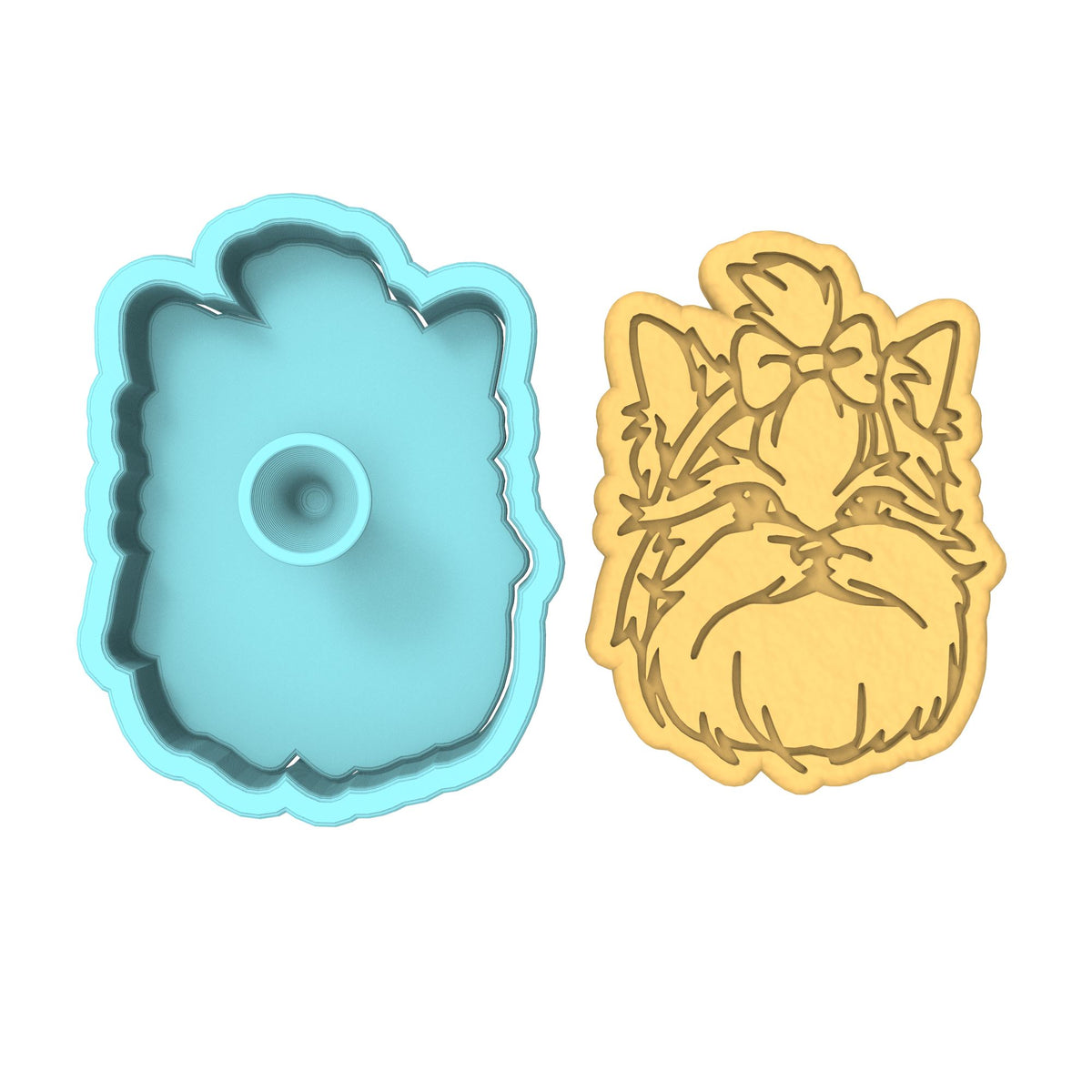 Maltese Cookie Cutter | Stamp | Stencil #1 Animals & Dinosaurs Cookie Cutter Lady 
