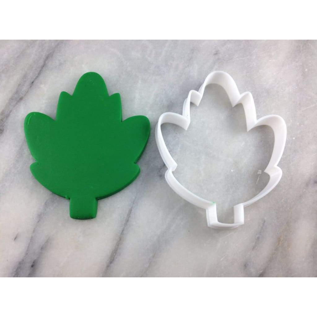 Maple Leaf Cookie Cutter Outline 2 Easter / Spring / Flower Cookie Cutter Lady 