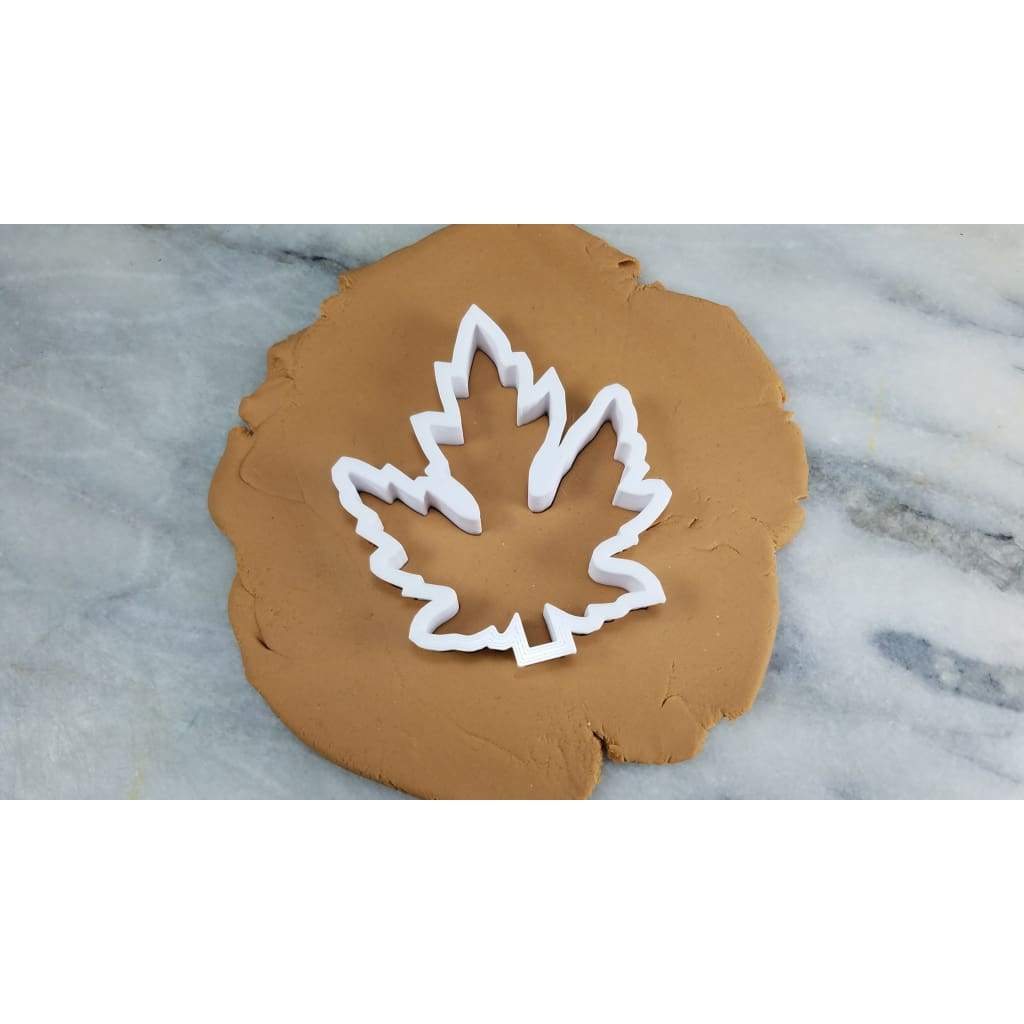 Maple Leaf Cookie Cutter Outline #3 - Easter / Spring / Flower