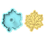 Maple Leaf Cookie Cutter | Stamp | Stencil #2