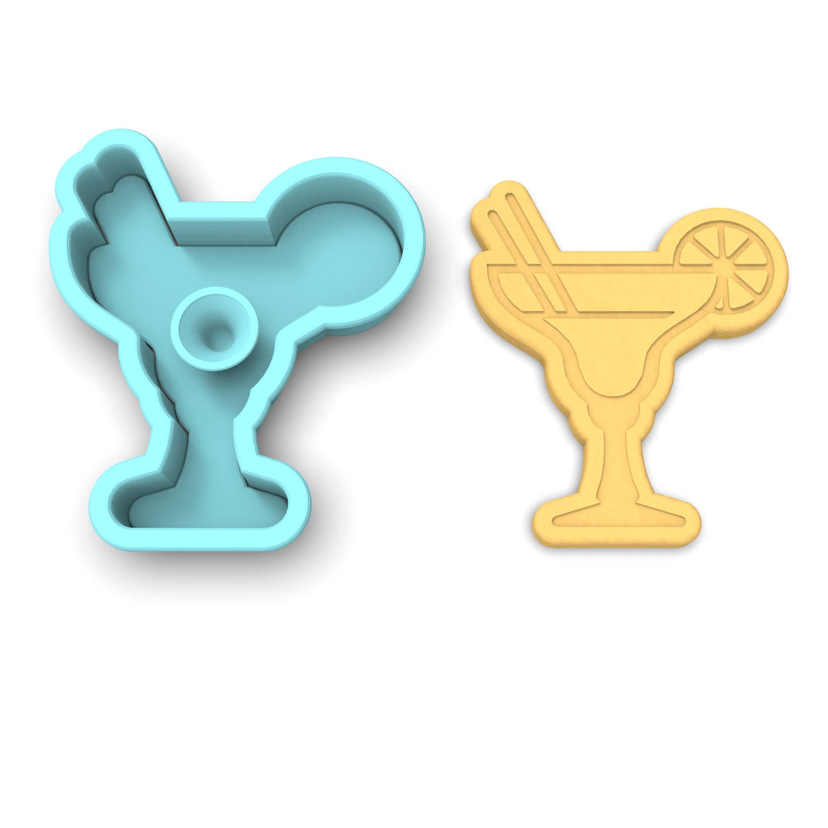 Margarita Cookie Cutter | Stamp | Stencil