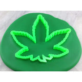 Marijuana Pot Leaf Cookie Cutter Detailed - Funny / Adult