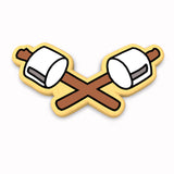 Marshmallow Stick Cookie Cutter | Stamp | Stencil #1
