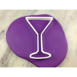 Martini Glass Cookie Cutter Outline Bachelorette & Bachelor Cookie Cutter Lady 