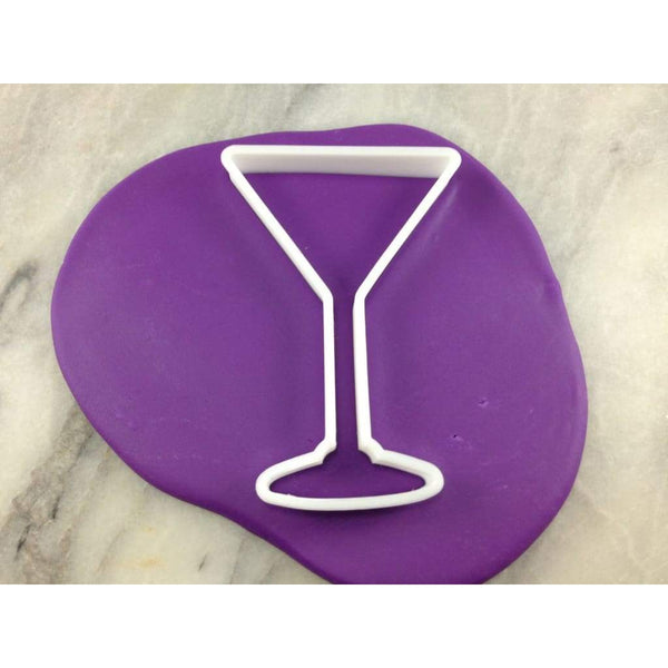 Martini Glass Cookie Cutter Outline Bachelorette & Bachelor Cookie Cutter Lady 