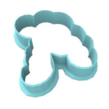 Mary Sanderson Witch Hair Cookie Cutter | Stamp | Stencil #1