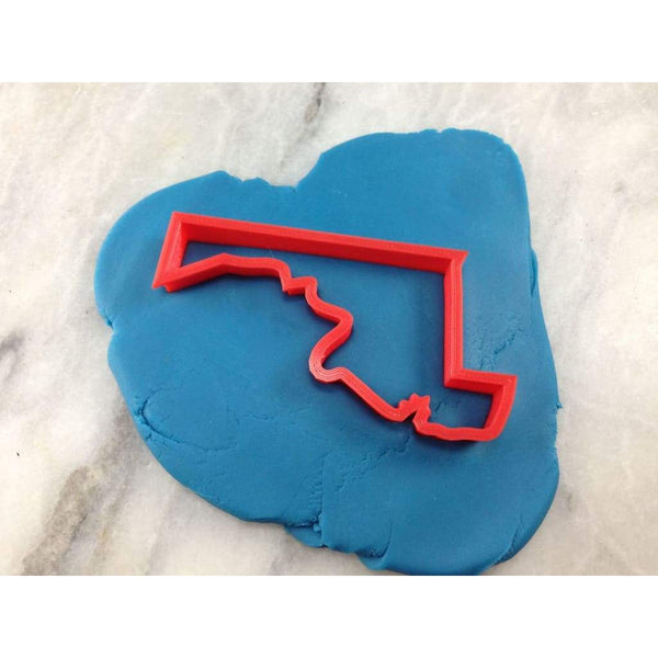 Maryland Cookie Cutter Outline States/Country/Continent Cookie Cutter Lady 