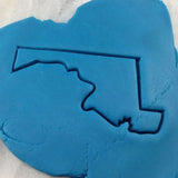 Maryland Cookie Cutter Outline States/Country/Continent Cookie Cutter Lady 