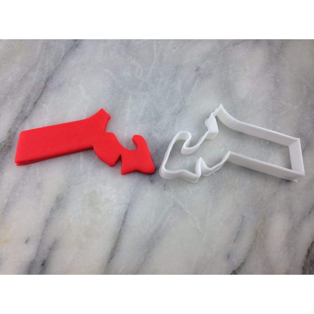 Massachusetts Cookie Cutter Outline - States/Country/Continent
