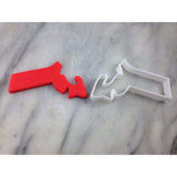 Massachusetts Cookie Cutter Outline - States/Country/Continent