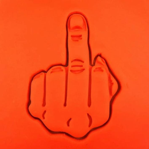 Mature Middle Finger Cookie Cutter