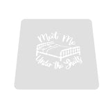 Meet Me Under the Sheets Cookie Cutter | Stamp | Stencil #1 Bachelorette & Bachelor Cookie Cutter Lady 