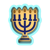 Menorah Cookie Cutter | Stamp | Stencil #1