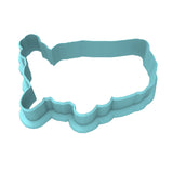 Merica Cookie Cutter | Stamp | Stencil #1