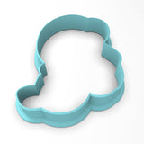 Mermaid Cookie Cutter | Stamp | Stencil #1
