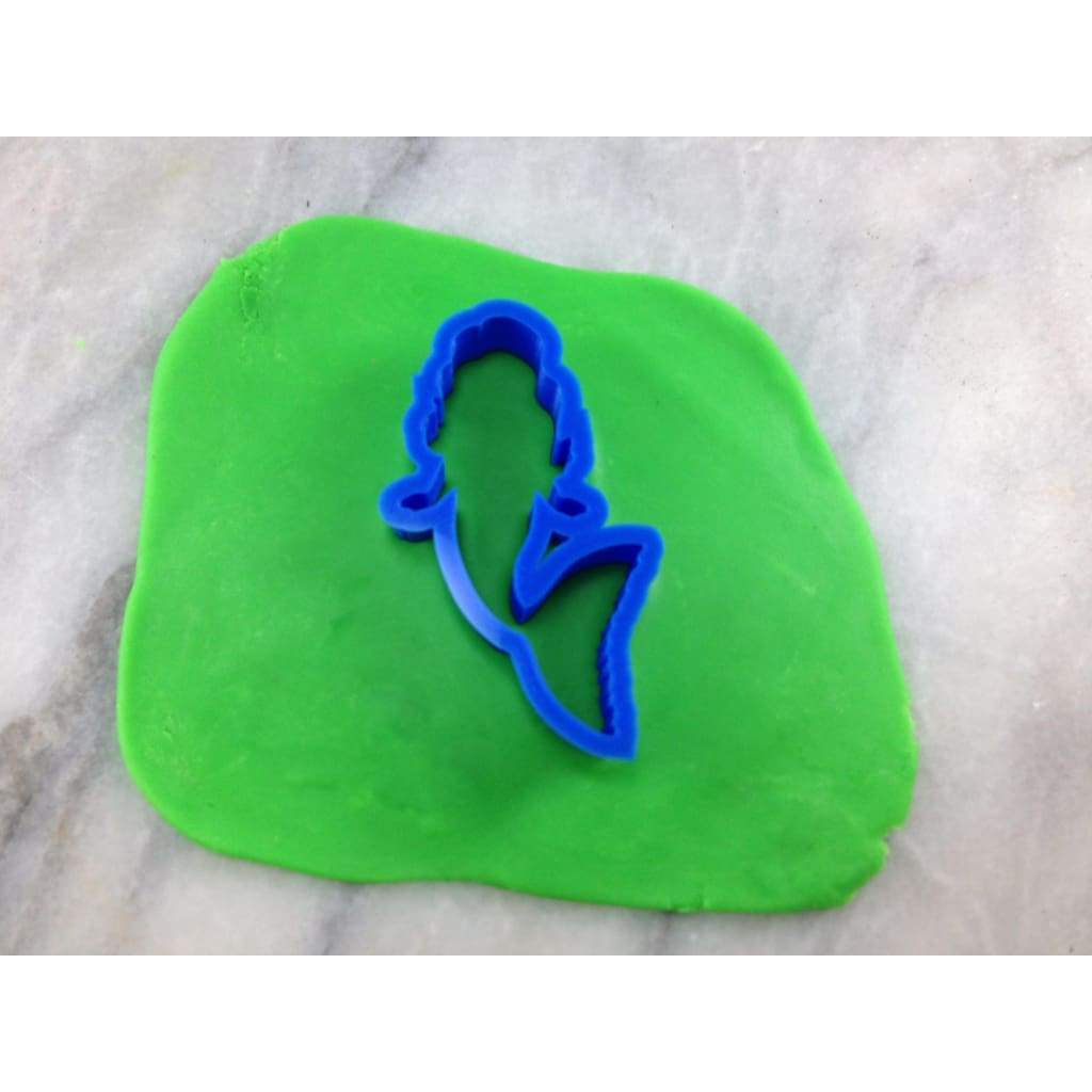 Mermaid Outline Cookie Cutter #2 Beach / Summer Cookie Cutter Lady 