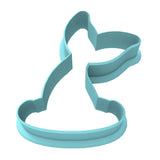 Mermaid Tail Splash Cookie Cutter | Stamp | Stencil #1 Cookie Cutters Cookie Cutter Lady 2 Inch Small Cupcake Cutter Only No