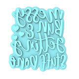 Messy Bun and Getting Stuff Done Cookie Cutter | Stamp | Stencil Animals & Dinosaurs Cookie Cutter Lady MINI - 2 Inches (5cm) Stamp ONLY 