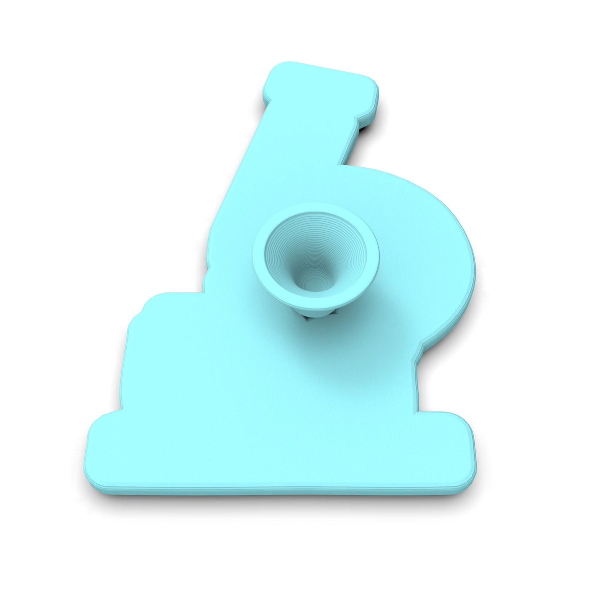 Microscope Cookie Cutter | Stamp | Stencil #1