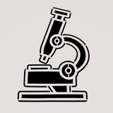 Microscope Cookie Cutter | Stamp | Stencil #1