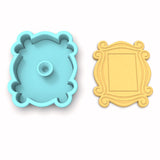 Mirror Frame Cookie Cutter | Stamp | Stencil