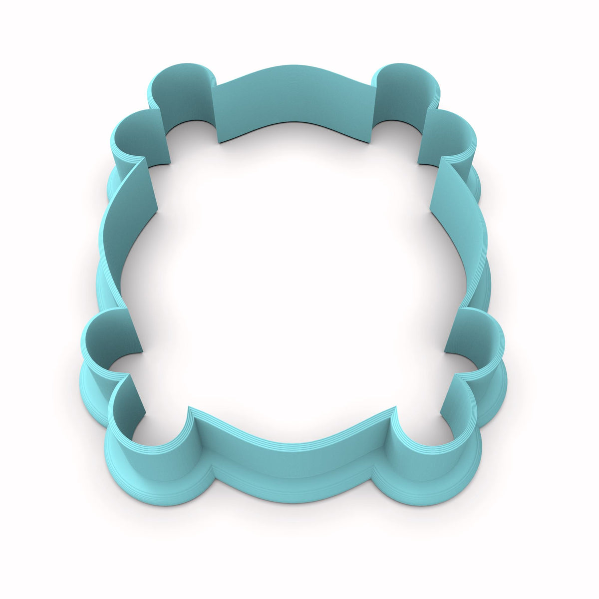 Mirror Frame Cookie Cutter | Stamp | Stencil