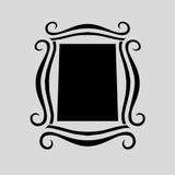 Mirror Frame Cookie Cutter | Stamp | Stencil