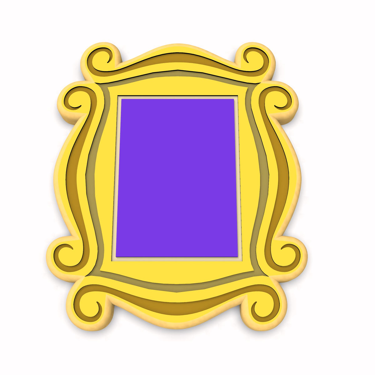 Mirror Frame Cookie Cutter | Stamp | Stencil