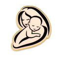 Mom and Baby Cookie Cutter | Stamp | Stencil #2