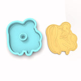 Mom and Baby Cookie Cutter | Stamp | Stencil #3