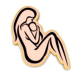 Mom and Baby Cookie Cutter | Stamp | Stencil #4