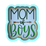 Mom of Boys Cookie Cutter | Stamp | Stencil Cookie Cutters Cookie Cutter Lady 