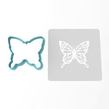 Monarch Butterfly Cookie Cutter | Stamp | Stencil #1