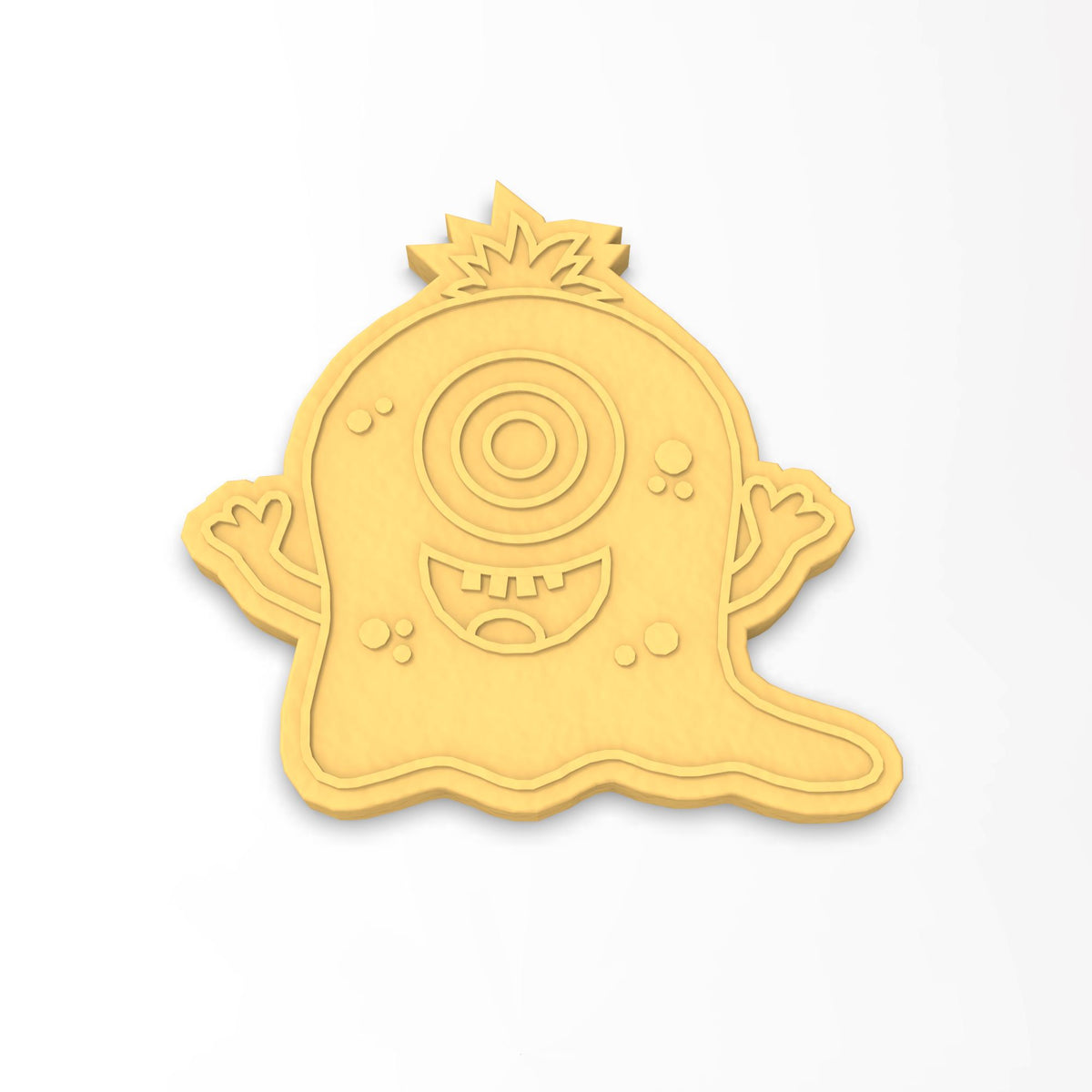 Monster Cookie Cutter | Stamp | Stencil #1