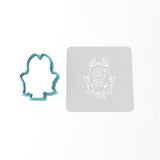 Monster Cookie Cutter | Stamp | Stencil #3