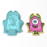 Monster Cookie Cutter | Stamp | Stencil #3